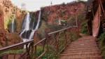 Ouzoud Waterfalls - stairs